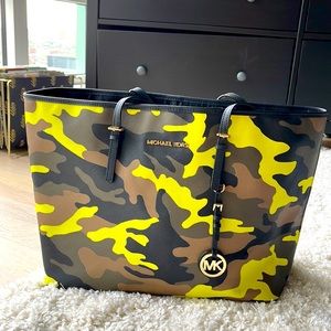 MK Saffiano leather tote